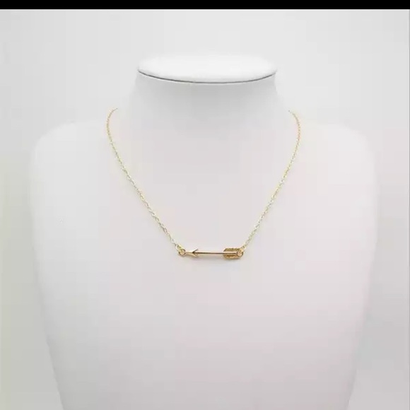 Silver Arrow Necklace - Picture 2 of 3